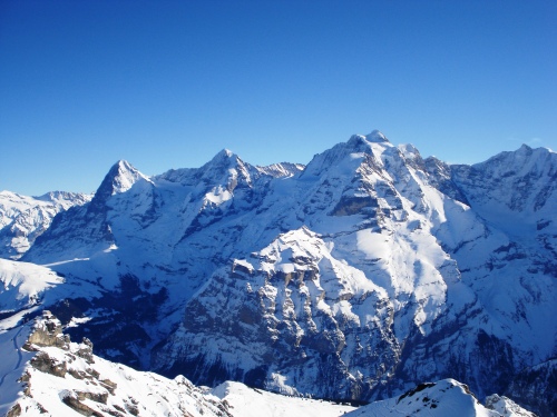 Eiger, Mönch, Jungfrau 